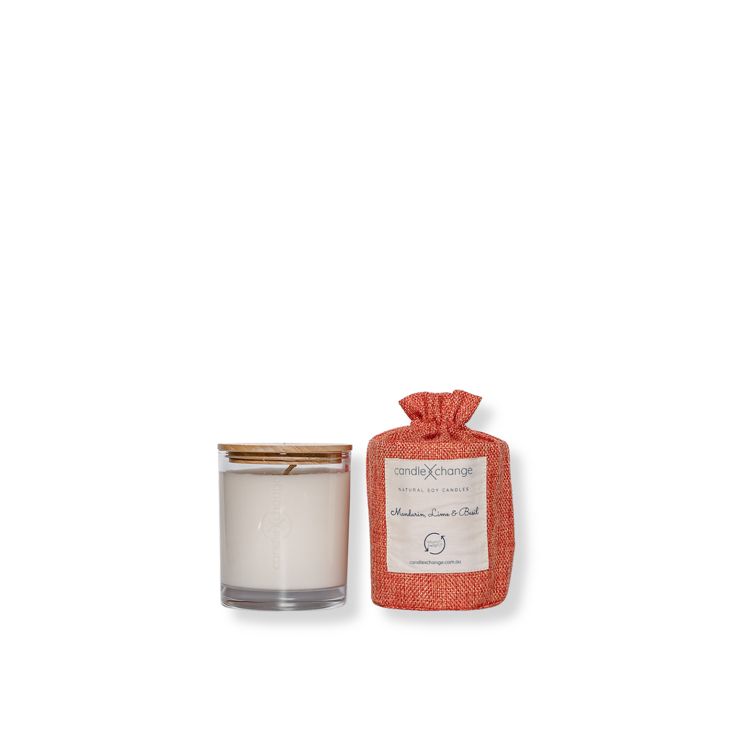 Mandarin, Lime & Basil 300 soy candle