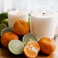 Mandarin, Lime & Basil 300 soy candle