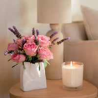 Lavender & Rose Soy Candle