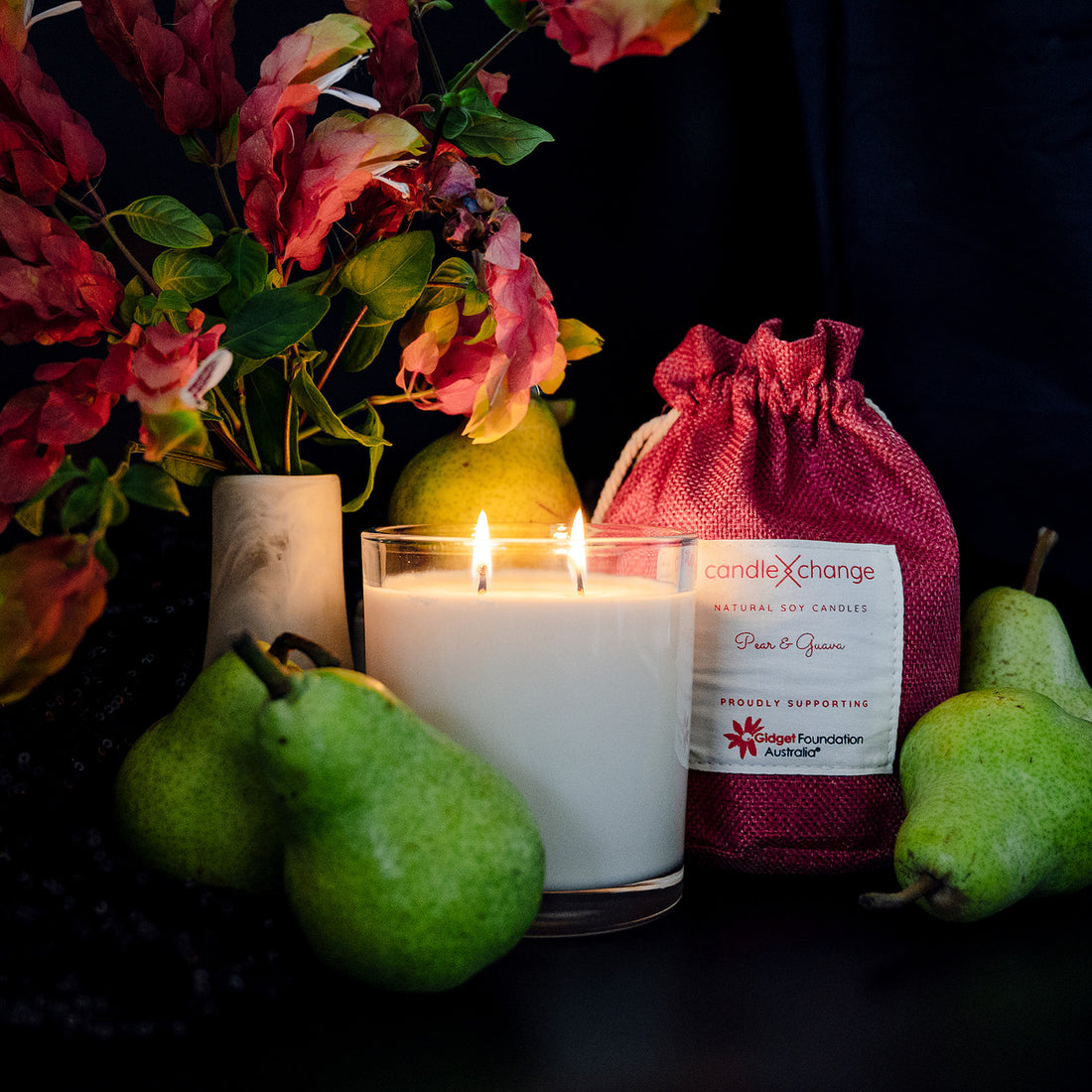 Pear & Guava 400g soy candle