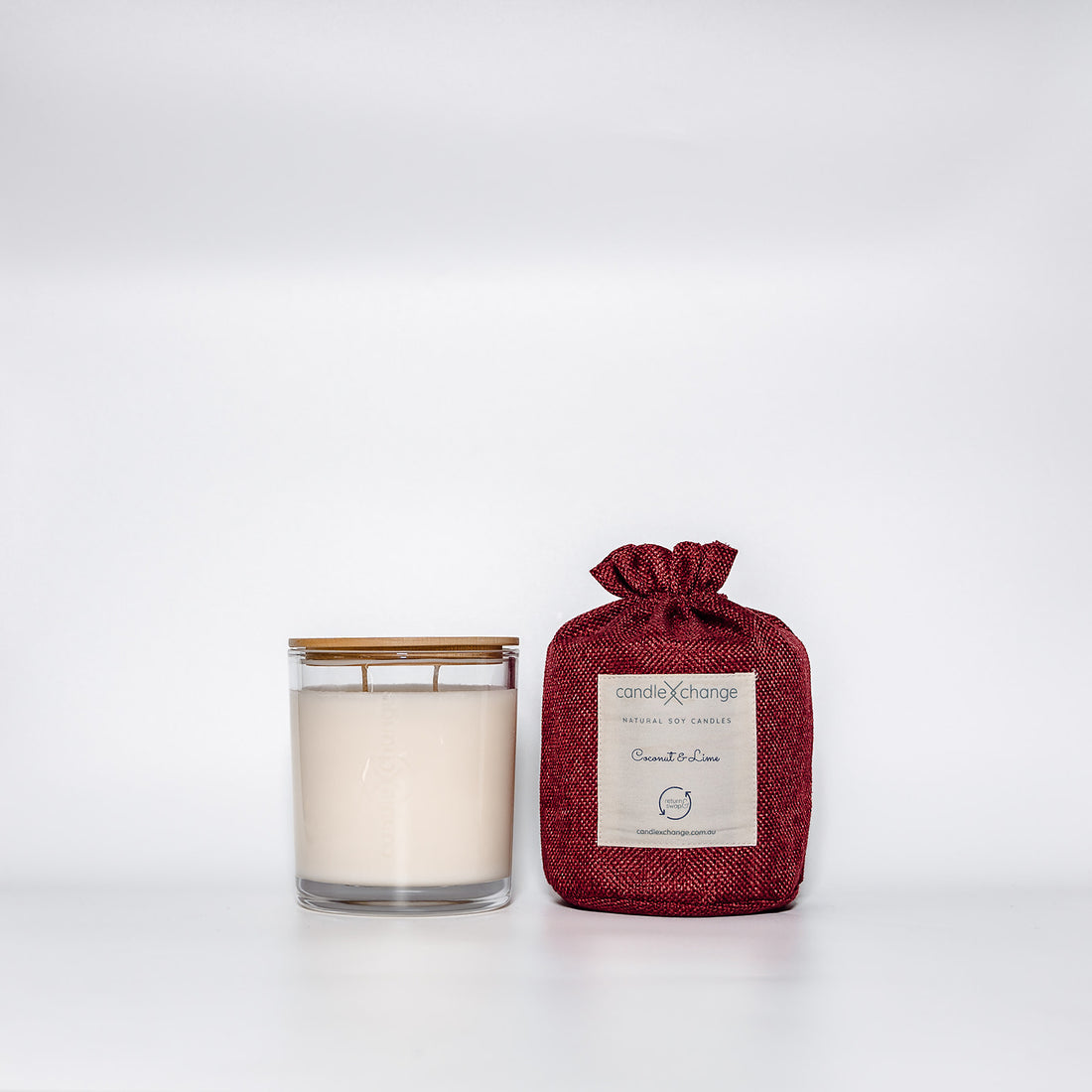 Coconut & Lime 400g Soy Candle