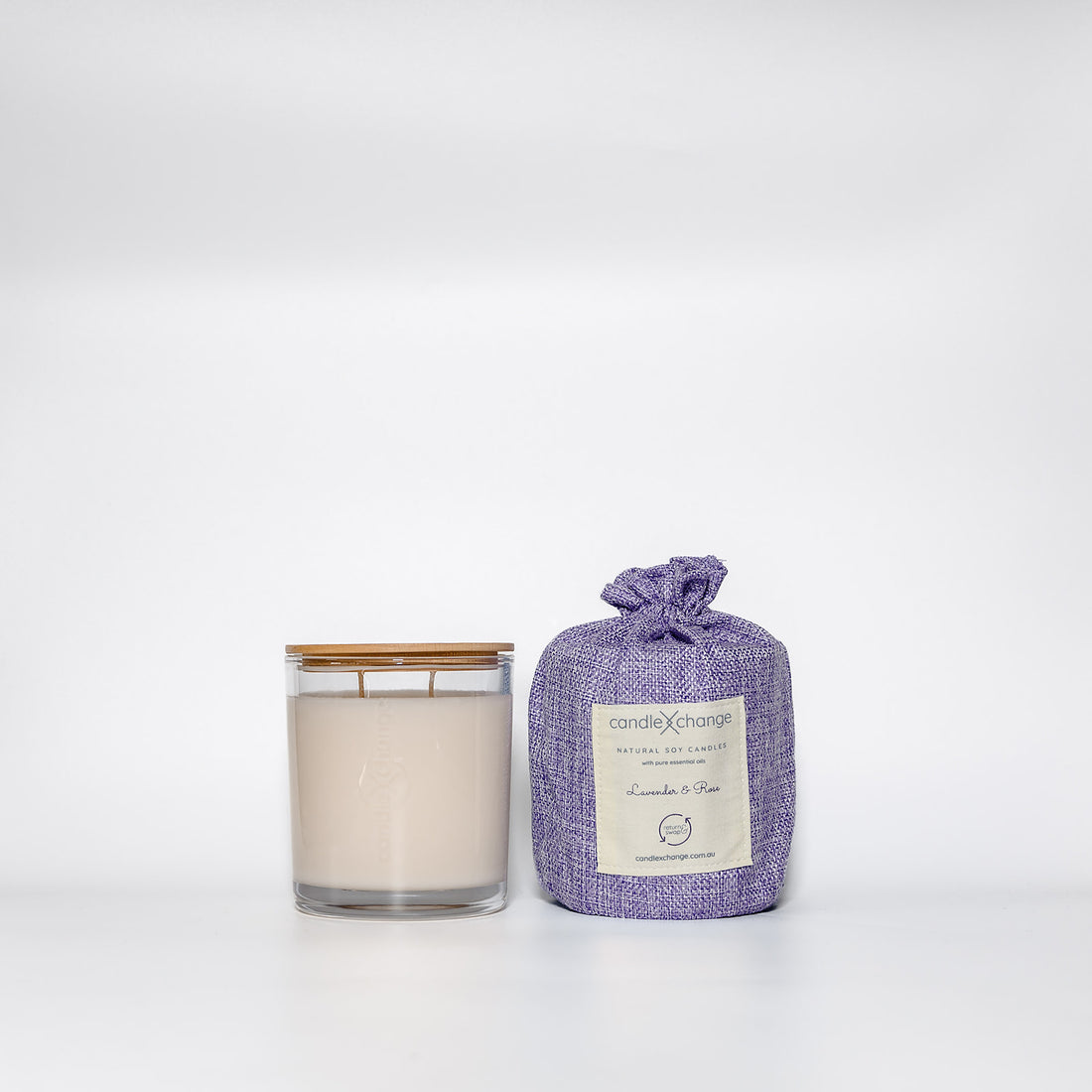 Lavender & Rose 400g Soy Candle