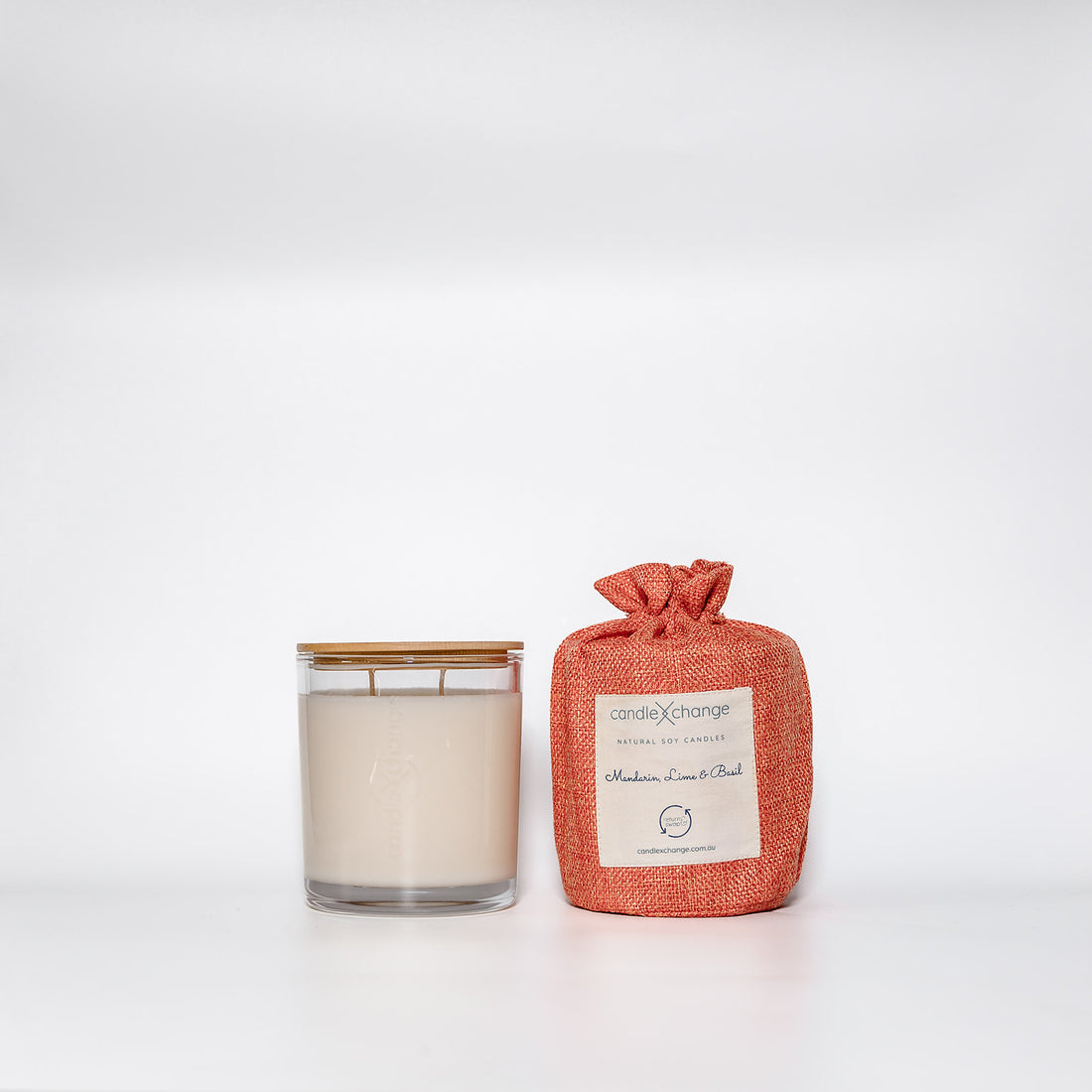 Mandarin, Lime & Basil 400g Soy Candle