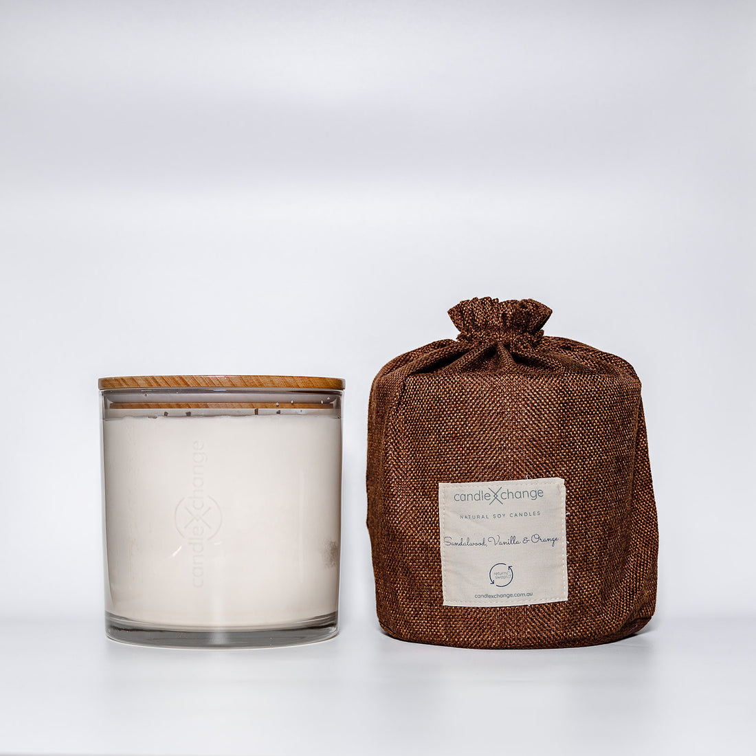 Sandalwood, Orange & Vanilla 1.5kg Soy Candle