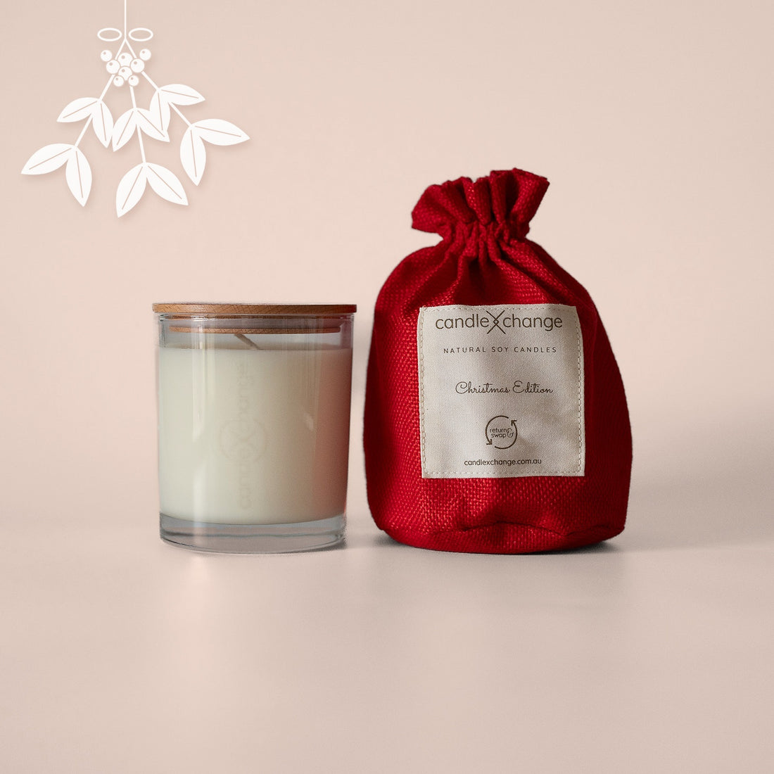 Christmas Bush 300g Soy Candle