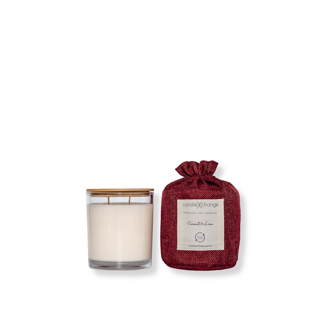 Coconut & Lime 400g soy candle