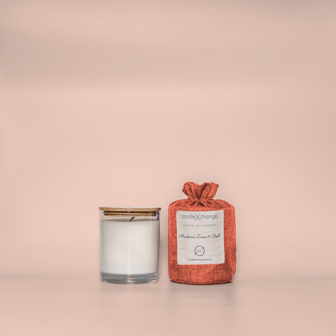 Mandarin, Lime & Basil 300g Soy Candle