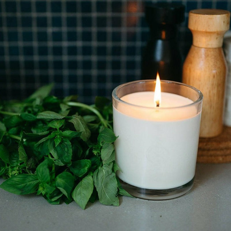 Mandarin Lime Basil 400g soy candle